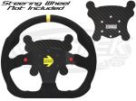EBBCO Offroad Carbon Fiber 6 Bolt Steering Wheel Six Button Panel Fits All 6 Bolt Steering Wheels