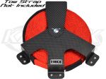 EBBCO Offroad Carbon Fiber Holder For Speedstrap's 2 Inch x 30 Foot Red Woven Recovery Tow Strap