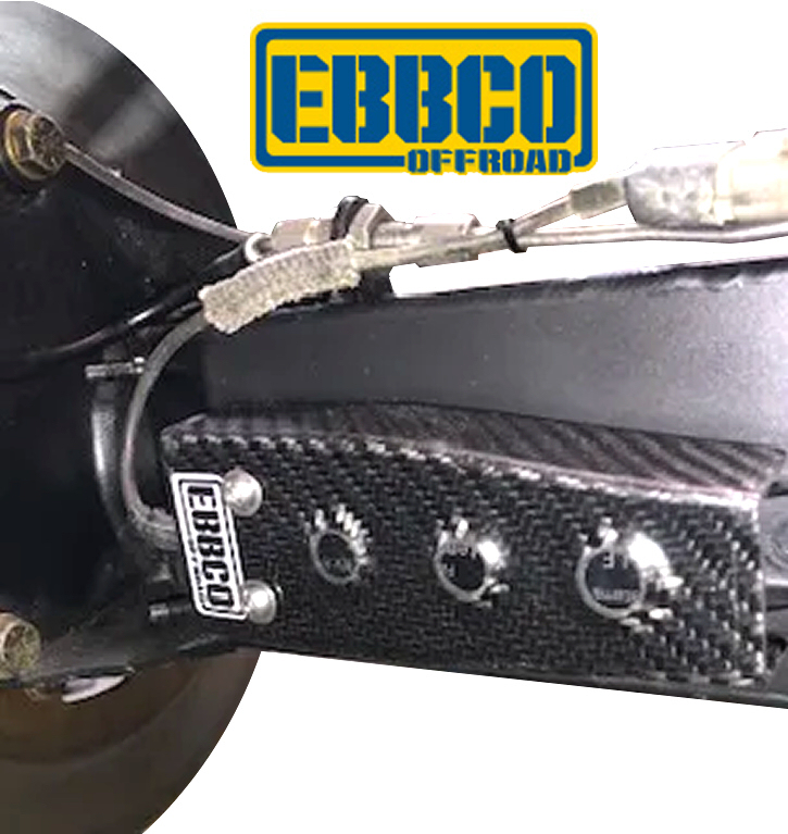 EBBCO Offroad Carbon Fiber Lowrance GPS Antenna Guard Protects Antenna  Without GPS Interference - Kartek Off-Road