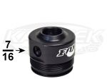 Fox 2.0" Remote Reservoir Shock Body Cap 7/16" ORB Port For 5/8" Shaft Shocks Uses Separate Stem