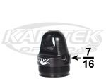 Fox 2.0" Remote Reservoir Shock Body Cap With 7/16" ORB Port For 5/8" Shaft Shocks Uses 1/2" Uniball