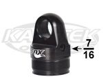 Fox 2.5" Emulsion Shock Body Cap With 7/16" ORB Port For 7/8" Shaft Shocks Uses 5/8" Uniball