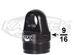 Fox 2.5" Hose Remote Reservoir Shock Body Cap With 9/16" ORB Port Uses 5/8" Uniball