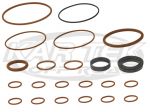 Fox 4.4" Six Tube Bypass Shock Viton O-Ring Rebuild Kits For 1-1/4" Shaft With 3.5" Reservoir