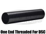 Fox Shocks 2.5" Dia 8" Long Black Aluminum Reservoir Sleeve Only Clip One Side Threaded Other Side