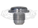 Fragola AN -3 Male 3/8"-24 Thread 37 Degree JIC Aluminum Weld On Bungs With 3/4" Shoulder