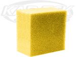 Fuel Cell Yellow 12x12x6 Foam Cubes For Fuel Safe, Harmon Racing Cells, Pyrotect, Or Jaz Products