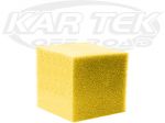 Fuel Cell Yellow 6x6x6 Foam Cubes For Fuel Safe, Harmon Racing Cells, Pyrotect, Or Jaz Products