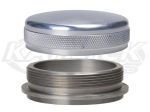 Full-Bore Race Products Billet Aluminum Fuel Cap With Steel 2-1/2" OD Weld On Fill Neck