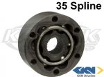 GKN Stock German Porsche 934 CV Joint For 35 Spline Axles Stock Cage Uses 1/2" CV Bolts