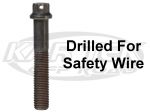 Standard Length Porsche 930 CV Joint Twelve Point Bolt 3/8-24 x 2-1/4" Long Drilled For Safety Wire