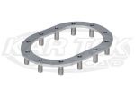 Harmon Racing Cells 4"x6" Inside Diameter 12 Bolt Aluminum Nut Plate Thread 1/4-28 On Each Hole