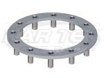 Harmon Racing Cells 4" Inside Diameter 12 Bolt 4-3/4" Pattern Aluminum Nut Plate 1/4-28 Thread