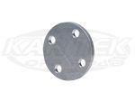 Harmon Racing Cells 2-1/4" Outside Diameter 4 Bolt 1-5/8" Pattern Aluminum Block Off Plate