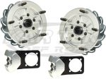 Jamar Performance VW Rear Brake Kit 2 Piston Calipers And 10" Rotors For Long Axle Swing Axle Or IRS