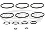 Jamar Performance Caliper Seal Kit Includes 6 O-Rings For 1-1/2" Pistons And 2 Crossover O-Rings