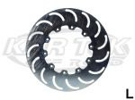 Jamar Performance Left 10" Diameter 3/16" (0.200") Thick 10 Bolt 5-1/2" Bolt Pattern Brake Rotor