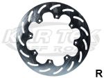 Jamar Performance Right 11-3/8" Diameter 3/8" (0.345") Thick 8 Bolt 7" Bolt Pattern Brake Rotor