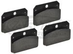 Jamar Performance Replacement 4" Brake Pads For The 4 Piston Disc Brake Calipers Number 400 410 4000