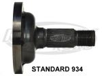 Jamar Performance 33 Spline Chromoly Standard Micro Stub Axle Porsche 934 CV Joints For 1/2" CV Bolt