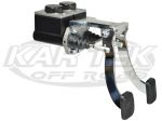 Jamar Performance Swinging Mount Brake & Clutch Master Cylinder Pedal Assembly With Short Reservoirs