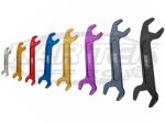 Joes Racing Products Billet Aluminum Double Ended Combo AN Wrenches -3, -6, -8, -10, -12, -16, -20