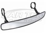 Joes 17" Long Convex Wide Angle Center Rear View Mirror With 1-1/2" Clamps Provides A Panoramic View