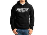 Kartek Off-Road Black Adult Size Pullover Hoodie Sweat Shirt With White Kartek Logo