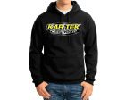 Kartek Off-Road Black Adult Size Pullover Hoodie Sweat Shirt With Yellow Kartek Logo