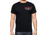 Kartek Off-Road Black Adult Size Short Sleeve Tee Shirt With Red Kartek Logo