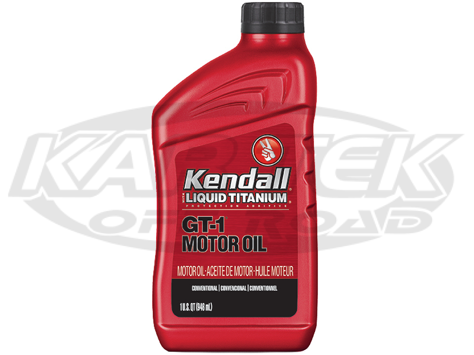 Kendall 1074972 GT-1 Motor Oil SAE40 Conventional Passenger Car