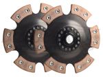 Kennedy 6 Puck Clutch Double Disc Set 228mm 9" Diameter For 2D Mendeola G50 1" 23 Spline