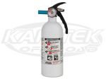 Kidde Auto FX5 II White Fire Extinguisher 2 Lbs Regular Dry Chemical Extinguisher Class B:C