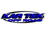 Kartek Off-Road Blue 12 Inch Racer Contingency Sticker 2 Required - One On Each Side Of Vehicle