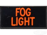 FOG LIGHT Dash Badge Self Adhesive ID Label For Your Indicator Lights Or Switches