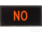 NO Dash Badge Self Adhesive ID Label For Your Indicator Lights Or Switches