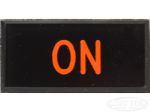 ON Dash Badge Self Adhesive ID Label For Your Indicator Lights Or Switches