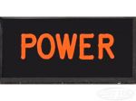 POWER Dash Badge Self Adhesive ID Label For Your Indicator Lights Or Switches