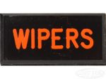 WIPERS Dash Badge Self Adhesive ID Label For Your Indicator Lights Or Switches