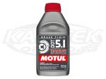 Motul DOT 5.1 Polyglycol Brake Fluid 500ml Bottle Typical Boiling Points 369 Degrees Wet 516 Dry