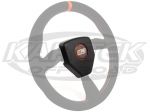 MPI Black Urethane Steering Wheel Hub Cover Fits F Series Steering Wheels Such As F-13 and F-14