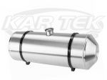 Ogawa Enterprises 8x16 Center Fill Round Spun Aluminum Gas Tank For Gasser, Sand Rails, Dune Buggies