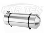 Ogawa Enterprises 8x24 End Fill Round Spun Aluminum Gas Tank For Gasser, Sand Rails, Dune Buggies