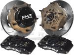 PME Race Porsche 934 Rear Midboard Micro Stub Brake Kit AT6R 6 Piston Calipers 11-7/8" Vented Rotors