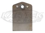 Flat Steel Body Panel Mounting Tab 3-1/2" Bottom To Center Of Hole 3/8-24 Thread Sold Individually