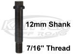 Kartek Off-Road Porsche 934 Twelve Point 12mm CV Joint Bolt 2-1/2" Long Uses A 7/16" Socket Wrench