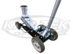 Pro Eagle Big Wheel Black 2 Ton Aluminum Floor Jack With Adjustable Extension Adjust 5-3/4" to 7-7/8