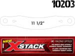 Racing Optics 10203C XStack Clear Tearoffs For Simpson Matrix And Jr Shark, HJC, OMP, Pre 2013 Zamp
