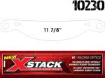 Racing Optics 10230C XStack Clear Tearoffs For Impact And Scorpion