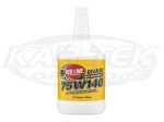 Red Line Racing Oils 75W140 GL-5 Full Synthetic Transmission Gear Oil 1 Quart Bottle